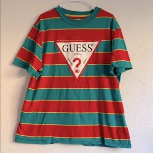 Guess Red&Green shirt